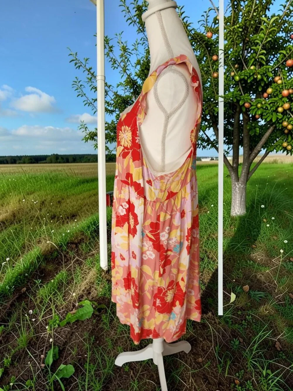 🌺 Emily Wonder Floral Babydoll Dress Size Large NWT 🌺 - Picture 6 of 11